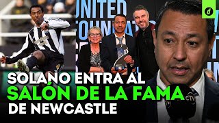 Este fue el DISCURSO de NOLBERTO SOLANO ingresar al SALÓN DE LA FAMA del NEWCASTLE  Depor [upl. by Avan]