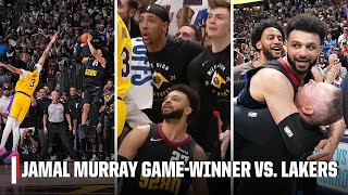 😱 JAMAL MURRAY HITS STEPBACK OVER AD TO CALL GAME 2 🤯  NBA on ESPN [upl. by Onifur891]