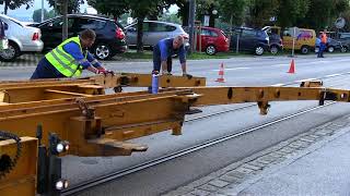 stadtregiotram Gmunden  Vorchdorf TramlinkVerladung in aller Kürze [upl. by Taite]