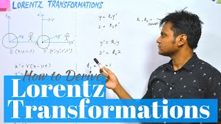 Derive Lorentz Transformations [upl. by Dippold]