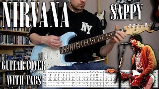 Nirvana  Sappy  Guitar cover with tabs [upl. by Treblihp]