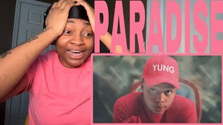 AReece  Paradise Official Music Video REACTION [upl. by Ruzich]