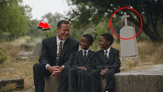 White Man Finds Black Twins at His Sons Grave Then BREAKS DOWN When He Discovers Their Connection [upl. by Compte]