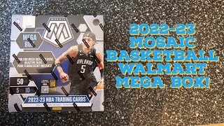 2 202223 MOSAIC BASKETBALL WALMART MEGA BOXES FIRST LOOK [upl. by Quince]