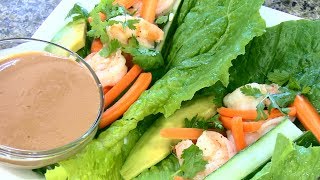 Shrimp Lettuce Wraps [upl. by Kirsteni]