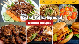 Beef Mince Recipes  Ground beef recipes  Eid ul Adha Special Recipes  Eat Yummyy [upl. by Dorolisa]