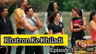 Khatron Ke Khiladi Season 14 Episode 1 New Episode DhamakyDar Stunts [upl. by Sairtemed220]