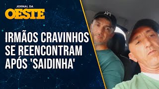 Irmãos Cravinhos se reencontram após benefício da saída temporária [upl. by Lasser]