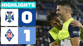 Resumen de CD Tenerife vs SD Amorebieta 01 [upl. by Heidi]