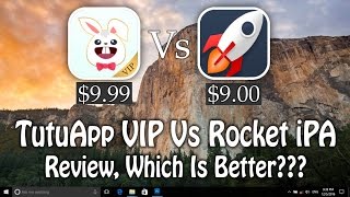 TutuApp VIP For iOS 10 Vs RCKT IPA Review  Watch This Before Buy [upl. by Augustine]