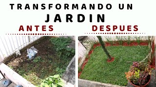 UN PEQUEÑO JARDIN URBANO TRANSFORMADO [upl. by Bonina]