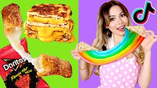 Trying TikTok Food Hacks To See If they Actually Work  Edible Food Art [upl. by Irabaj]