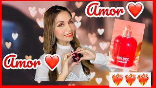 AMOR AMOR CACHAREL perfume reseña 💗💗💗 para ENAMORARSE 😄 💑❤️‍🔥 [upl. by Melissa]