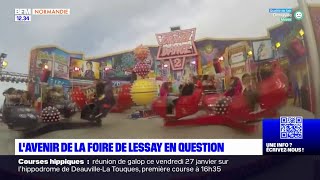 Manche trop coûteuse pour la mairie la foire de Lessay est menacée [upl. by Peugia279]