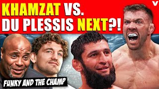 Daniel Cormier amp Ben Askren on Khamzat Chimaev STEALING Sean Stricklands DDP fight Islam vs Ilia [upl. by Itsim866]