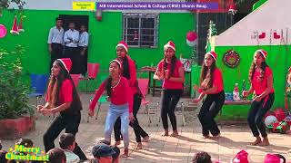 Christmas Celebration By MB International school College Dhaniv Baug Nalasopara [upl. by Stalk]