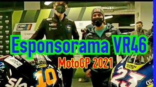 Esponsorama Racing Team VR46  Marini amp Bastianini MotoGP 2021  Calendar MotoGP 2021 [upl. by Nepsa]