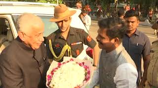 Honble Governor of AP Participated Inauguration of Community College Building at Loyola College vij [upl. by Kerge]