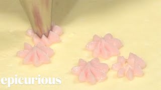 Cake Decorating 101 How to Make Star Flowers [upl. by Reppiks237]