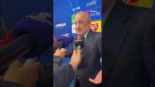 FLORENTINO PÉREZ quotEL REAL MADRID HA NACIDO PARA GANAR LA COPA DE EUROPAquot Shorts [upl. by Natlus]