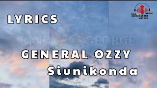 Siunikonda Lyrics 2008 Revisit General Ozzy [upl. by Birdt565]