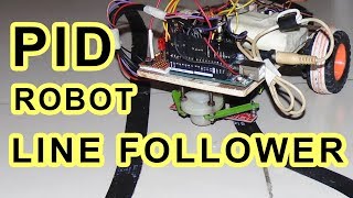 PID Line Follower Robot Using Arduino UNO  QTR 8RC  L293D  wwwArnabKumarDascom [upl. by Nadean969]