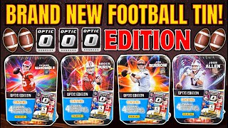 2023 OPTIC FOOTBALL 4x RETAIL PACK TINS🏈 ARE THESE WORTH IT FOR 25🤑 [upl. by Arykat272]