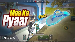 Maa Ka Pyaar Chappal Gameplay 🥰 Indus Battle Royale Mobile [upl. by Rodoeht904]