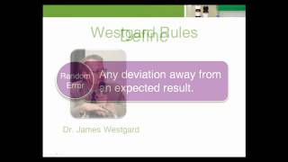 Chapter 3 LeveyJennings Charts amp Westgard Rules [upl. by Parry]