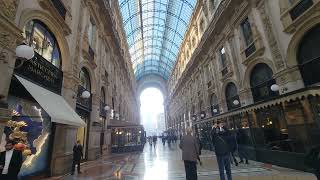 Galleria Vittorio Emanuele II Milan Italy [upl. by Felt]