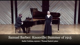 Samuel Barber Knoxville Summer of 1915 [upl. by Emirac]