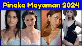 Pinaka Mayaman 2024  Sino ang Pinaka Mayaman na Artista sa Pilipinas [upl. by Daegal323]