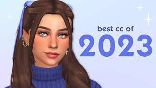 BEST CUSTOM CONTENT OF 2023  Sims 4 CC Showcase Maxis Match [upl. by Kaitlin]