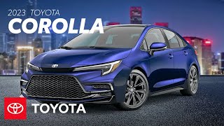 2023 Toyota Corolla Overview  Toyota [upl. by Sapphira]