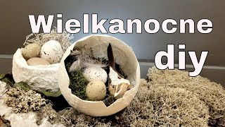 JAK ZROBIĆ SKORUPKI DO DEKORACJI WIELKANOCNYCH  WIELKANOCNE DEKORACJE DIY [upl. by Bambi]