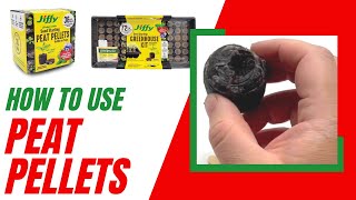 How to Use Jiffy Peat Pellets to Start Seeds [upl. by Zoha920]