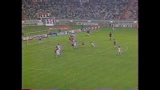 PARIS SG  METZ 30 TOUS LES BUTS  DIVISION 1  SAISON 19911992 [upl. by Elspet]