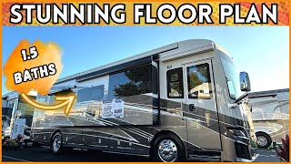 The Nicest 35 Foot Motorhome Interior On The Market  2024 New Aire [upl. by Sesiom]