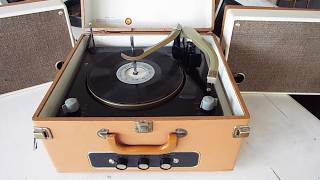 Philharmonic STEREO automatic record player playing 16 RPM record [upl. by Bobbette]