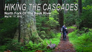 Hiking The Cascades  North Fork of the Sauk River Trail [upl. by Asilet]