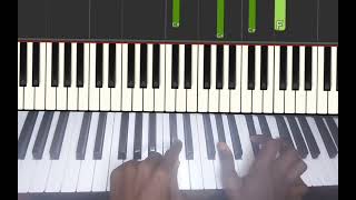 How to play 🎹  Noyana phezulu KeyGAflat  sansemavester pianopractice piano [upl. by Eatnwahs]