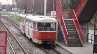 Tatra  ÄŚKD K2 trams in Bratislava [upl. by Enelyaj343]