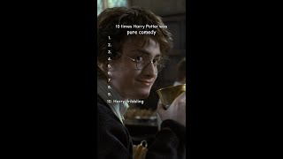 Top 10 funniest moments in Harry Potter HarryPotter Hogwarts [upl. by Aidnis]