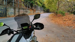 Honda nc750x dct in one of the best roads for motorcycling [upl. by Onibla]