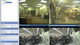 Milestone Xprotect Smart Client Live View Demo IP Video Surveillance [upl. by Ecile]