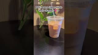 ☕️☕️☕️ coffee sipper chugging drink food preppy recipe fypシ゚ fyp goviral blowup shorts [upl. by Walling]