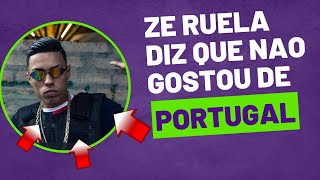 Zé Ruela Analfabeto funcional diz que PORTUGAL 🇵🇹 é a favela da Europa [upl. by Ennaej]