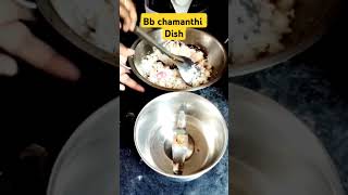 Simple chamanthi dish😅bb8chamantni [upl. by Egroej815]