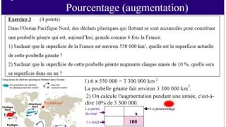 Brevet blanc 3  Pourcentage [upl. by Barbuto]