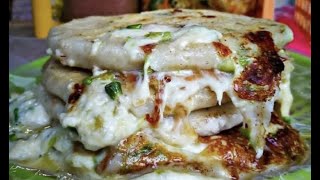 Pupusas De Queso Con Loroco Muy Facil [upl. by Hsotnas]